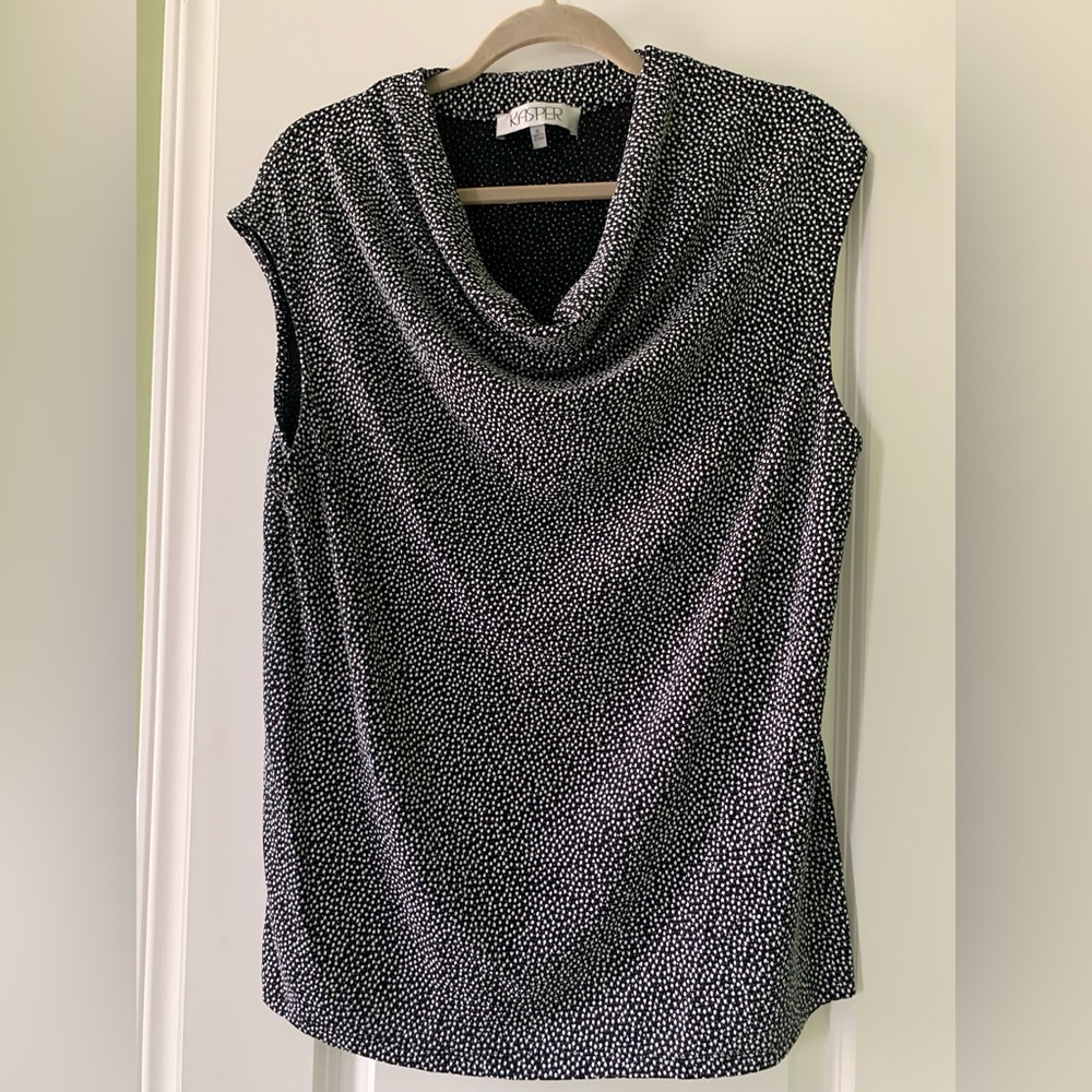 Kasper sleeveless top.